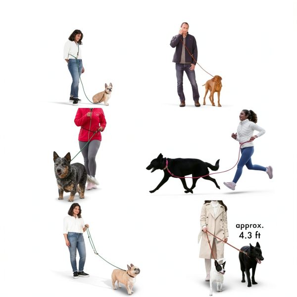 Sticks N Bones Convertible Dog Leash Hands Free Waist Leash-7