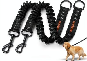 VavoPaw Bungee Dog Leash Extender Elastic Reflective Hands-0