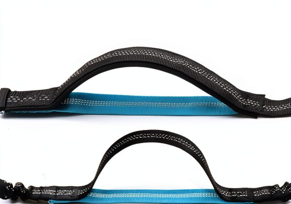 iYoShop Hands Free Dog Leash Reflective Bungee Waist Belt-1