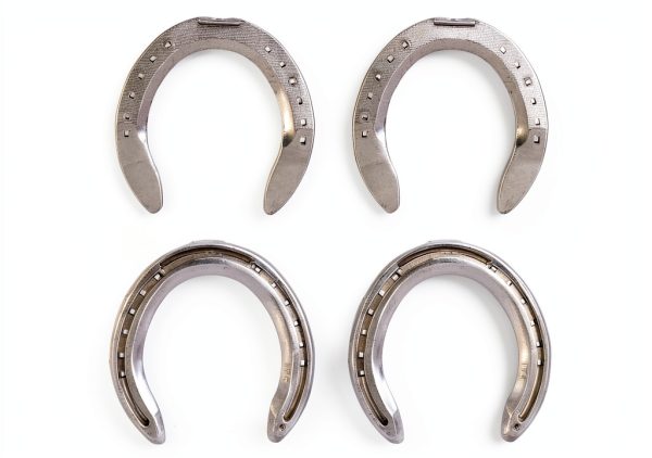Pavo Aluminum Alloy Horseshoes 4 Pcs Equestrian Non Slip-0