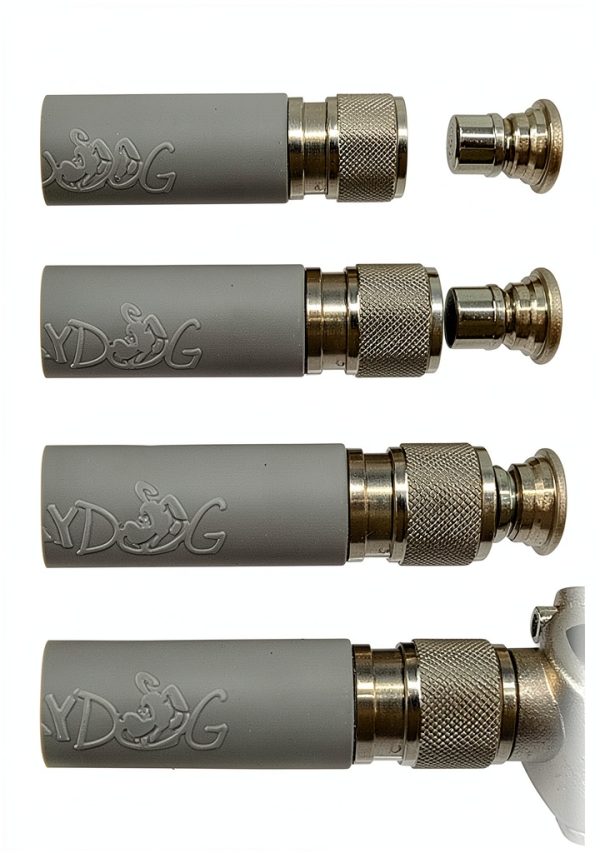 Walky Dog Bike Leash Stainless Steel Shock Absorbing Large-1