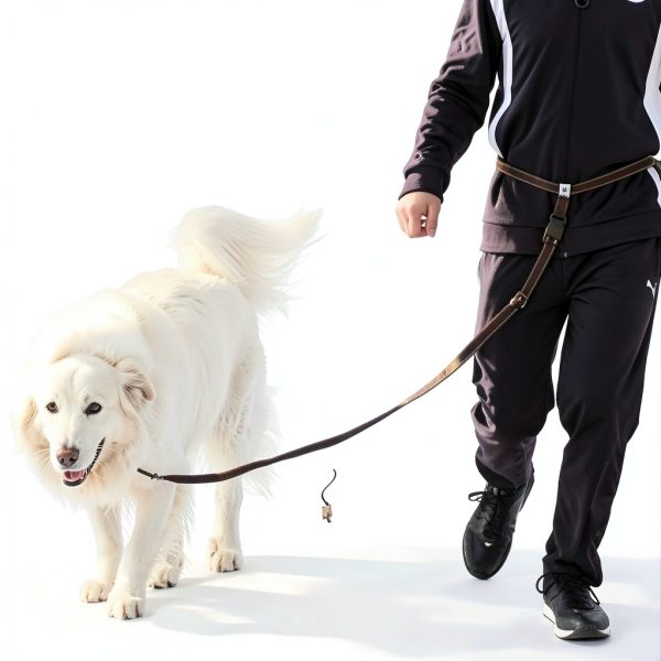 Caldwells Running Leash Hands Free Bungee Large Dogs-5