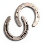 Heritage Forge Steel Horseshoes Equestrian Rustic Decor-0