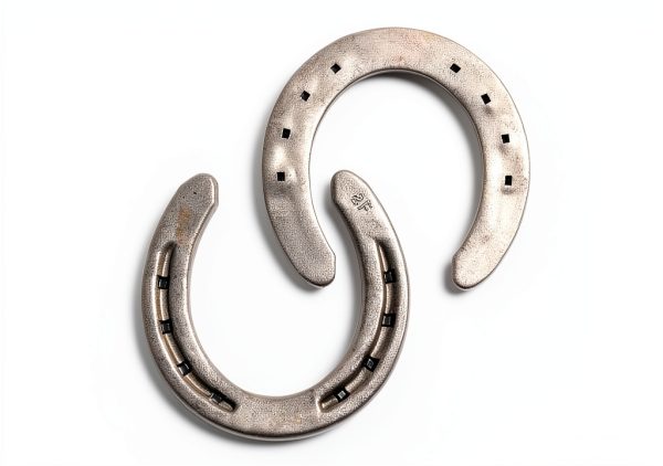 Heritage Forge Steel Horseshoes Equestrian Rustic Decor-0
