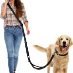 WANFIRE Hands Free Dog Leash Adjustable Reflective Waist-0