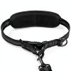 Uppetly Hands Free Dog Leash Bungee Reflective Waist Belt-1