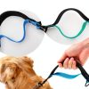 Uppetly Hands Free Dog Leash Bungee Reflective Waist Belt-3