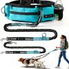 Bondesir Double Dog Leash Hands Free Waist Belt Two Dogs-8