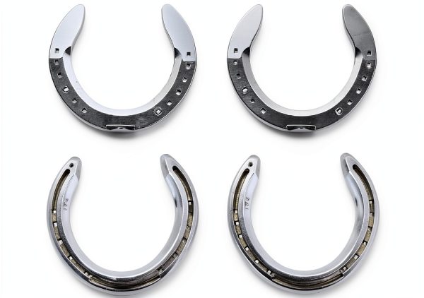 Pavo Aluminum Alloy Horseshoes 4 Pcs Equestrian Non Slip-4