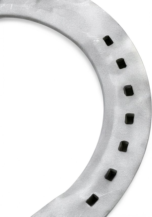AMONIDA Aluminum Horseshoes Durable Wear Resistant-5