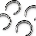 AMONIDA Aluminum Horseshoes Durable Wear Resistant-0