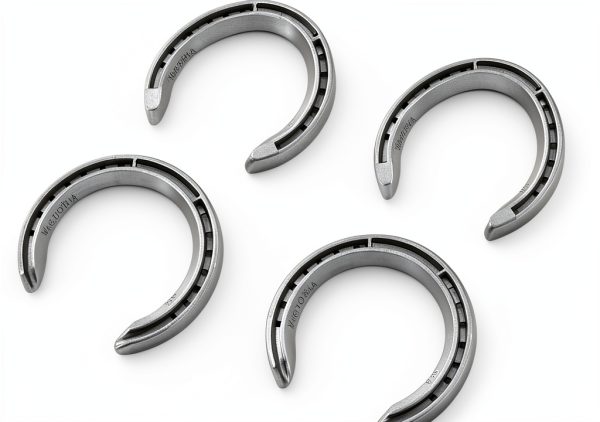 AMONIDA Aluminum Horseshoes Durable Wear Resistant-0