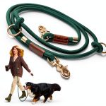 Sticks N Bones Convertible Dog Leash Hands Free Waist Leash-0