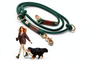 Sticks N Bones Convertible Dog Leash Hands Free Waist Leash-0