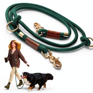 Sticks N Bones Convertible Dog Leash Hands Free Waist Leash-0