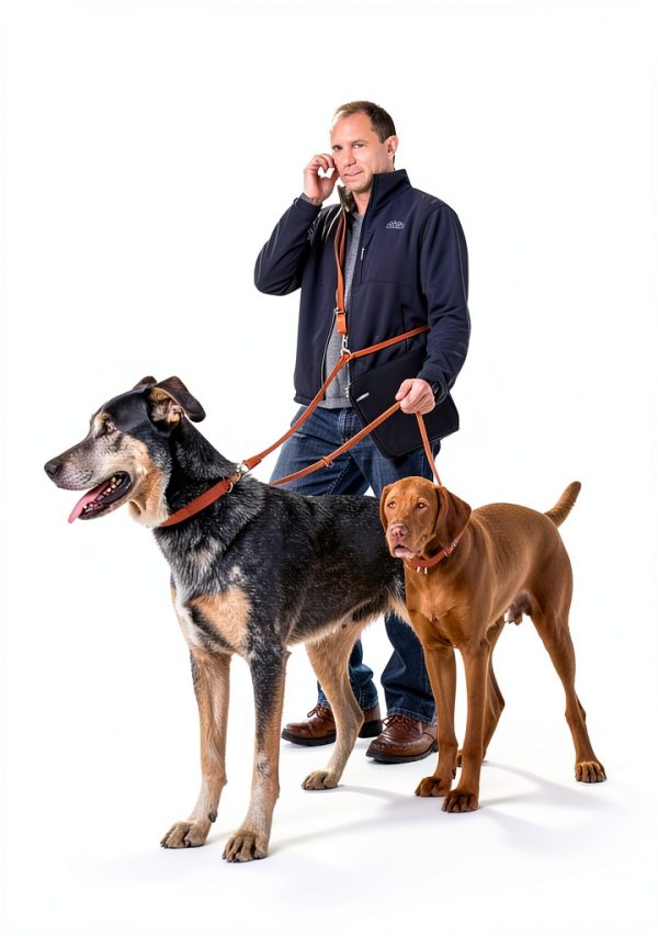 Sticks N Bones Convertible Dog Leash Hands Free Waist Leash-6