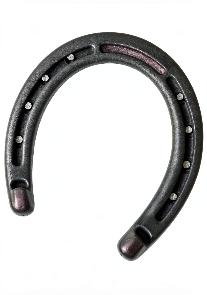 Cooper Tools horseshoes showing forged diamond heel and toe calks