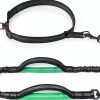 iYoPets Hands Free Dog Leash Reflective Bungee Waist Belt-0