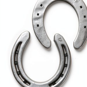 Heritage Forge Steel Horseshoes Equestrian Rustic Decor-0