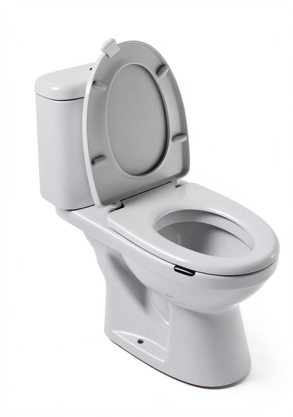 Toilet Seat Lifter Tab 4PCS Self Adhesive by Aysatogc White Black-3