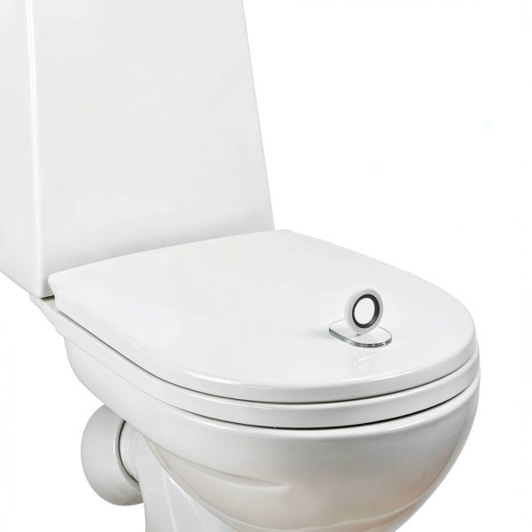 Toilet Seat Lifter: 2pcs Toilet Cover Lifter Seat Handle Holder Clip Up Avoid Touching Lid-2