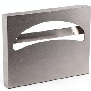 Toilet Seat Cover Dispenser AshKiz Stainless Steel Wall Mount Silver-0