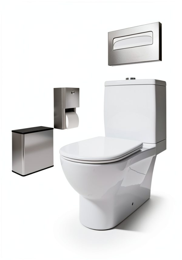 Toilet Seat Cover Dispenser EnBath Wall Mount Stainless Steel 1TSCD-SS-5