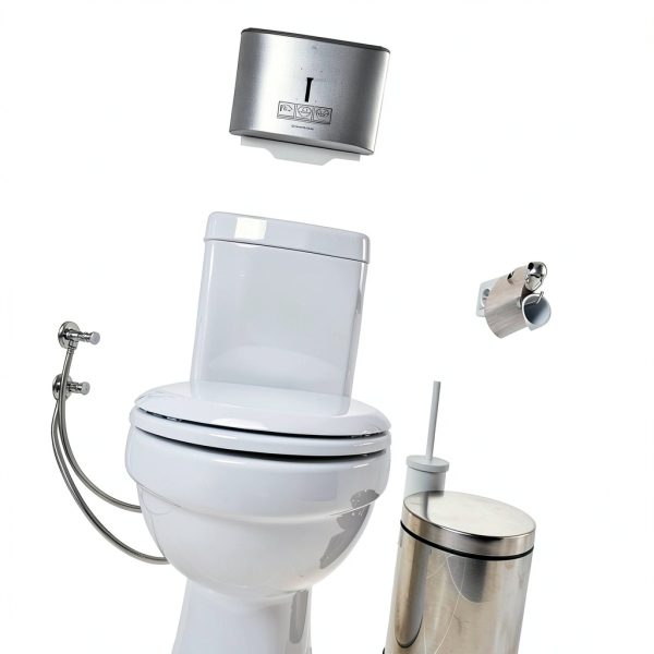 Scott Stainless Steel Wall-Mounted Toilet Seat Dispenser 09512-3
