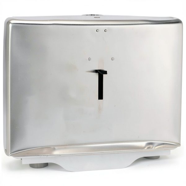 Scott Stainless Steel Wall-Mounted Toilet Seat Dispenser 09512-1