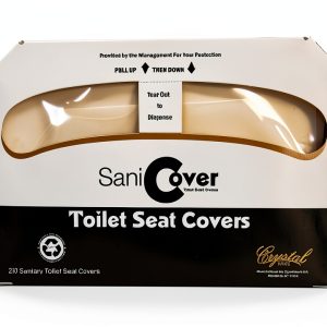 TSCR20250 Disposable Toilet Seat Covers – Fits Most Dispensers – for Public Facilities and Personal Use for On-The-Go – 250/Pack, 20 Packs/Case (Pack of 5000)-0