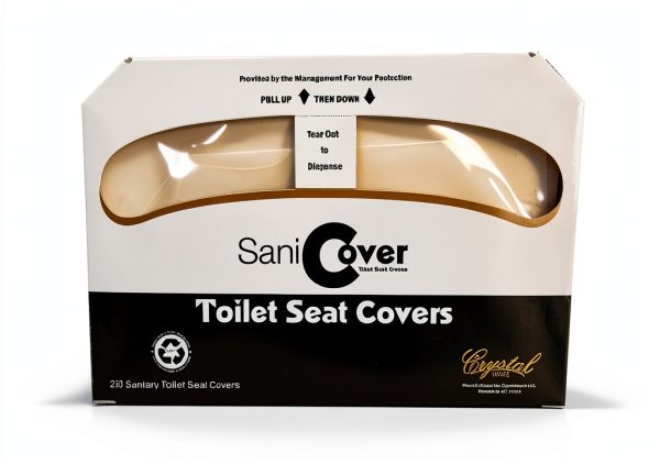 TSCR20250 Disposable Toilet Seat Covers – Fits Most Dispensers – for Public Facilities and Personal Use for On-The-Go – 250/Pack, 20 Packs/Case (Pack of 5000)-0