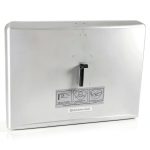 Scott Stainless Steel Wall-Mounted Toilet Seat Dispenser 09512-0