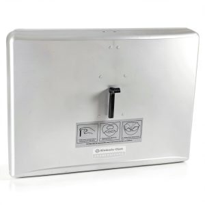 Scott Stainless Steel Wall-Mounted Toilet Seat Dispenser 09512-0