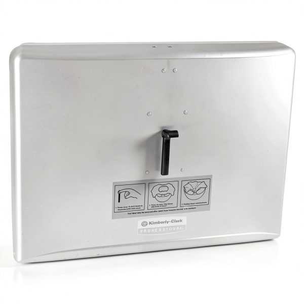 Scott Stainless Steel Wall-Mounted Toilet Seat Dispenser 09512-0