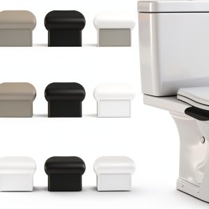 Toilet Seat Lifter Piriuuo 9 Adhesive Handles for Home Office-0