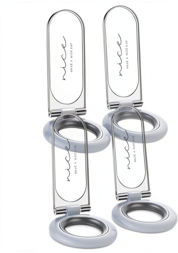 Cunhill 4 Pcs Toilet Lid Handle Lifter, Toilet Seat Cover Lift Tool, Avoid Touching Cover, Multi Function, White-0