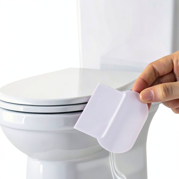 Toilet Seat Lifter Piriuuo 9 Adhesive Handles for Home Office-2