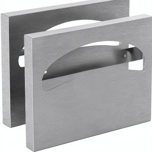Toilet Seat Cover Dispenser AshKiz Wall Mount Stainless Steel 2 Pack-0