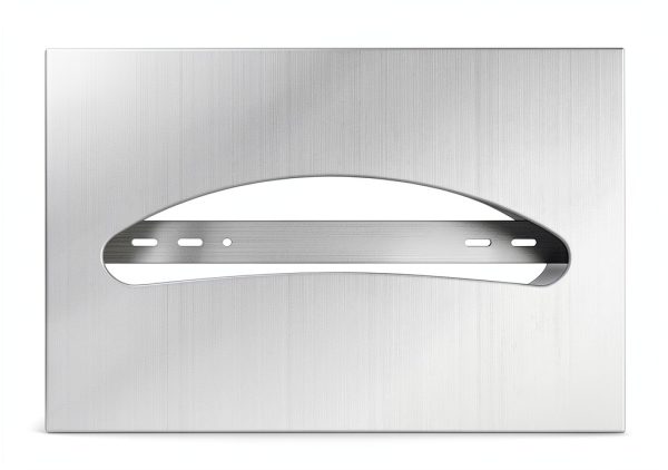 Stainless Steel Commercial Toilet Seat Cover Dispenser Wall Mount - Holder for Toilet Disposable Seat Covers, Silver, 1 Pcs-0