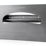 VANNSOO Wall Mount Toilet Seat Cover Dispenser, Stainless Steel-0