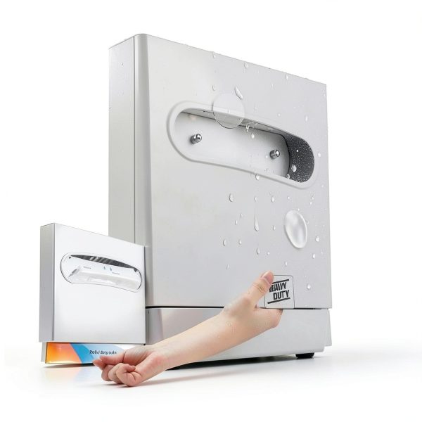 Toilet Seat Cover Dispenser Vellora 304 Stainless Steel 250 Capacity-5