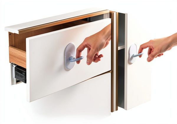 Toilet Seat Lift Handle Phowedaer 3‑Piece Lid Lifter for Home & Office-2
