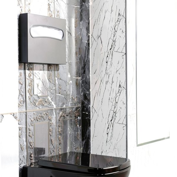 Toilet Seat Cover Dispenser Vellora 304 Stainless Steel 250 Capacity-4