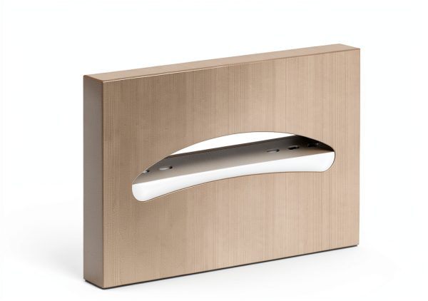 Stainless Steel Commercial Toilet Seat Cover Dispenser Wall Mount - Holder for Toilet Disposable Seat Covers, Silver, 1 Pcs-6