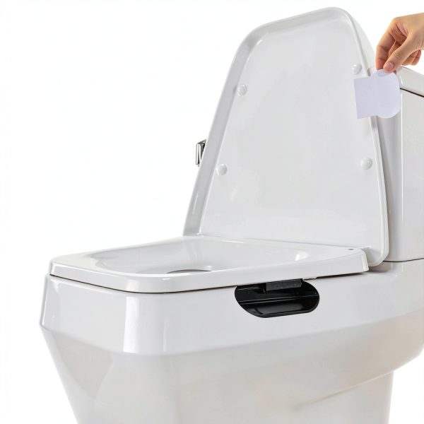 Toilet Seat Lifter Piriuuo 9 Adhesive Handles for Home Office-5